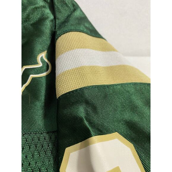 USF Bulls Football Jersey – #8 – Green & Gold – Colosseum Athletics Youth Medium - Picture 5 of 9
